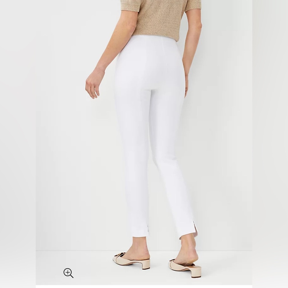 ANN TAYLOR The Petite Audrey Crop Pant NWT Size 4 - Picture 2 of 4